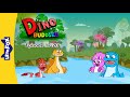 Dino Buddies 17-20 | Going On a Picnic | Let&#39;s Go Swimming | Triceratops Stegosaurus Microraptor