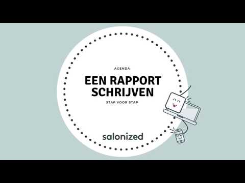 Video: Een Openbaar Rapport Schrijven?