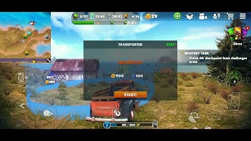 Off the road: island#11: Transport 20 Stone: Challenge complete