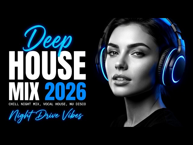 Deep House Mix 2026 | Midnight Escape - Vocal House, Nu Disco