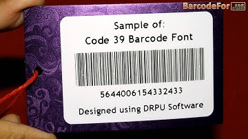 How to Design and Print Barcode Labels with Code 39 using DRPU ID Card Maker Software