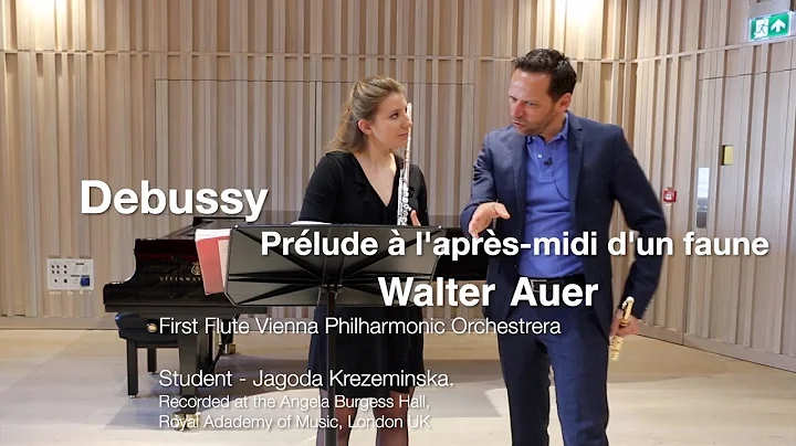 Debussy - Prlude  l'aprs-midi d'un faune with Walter Auer