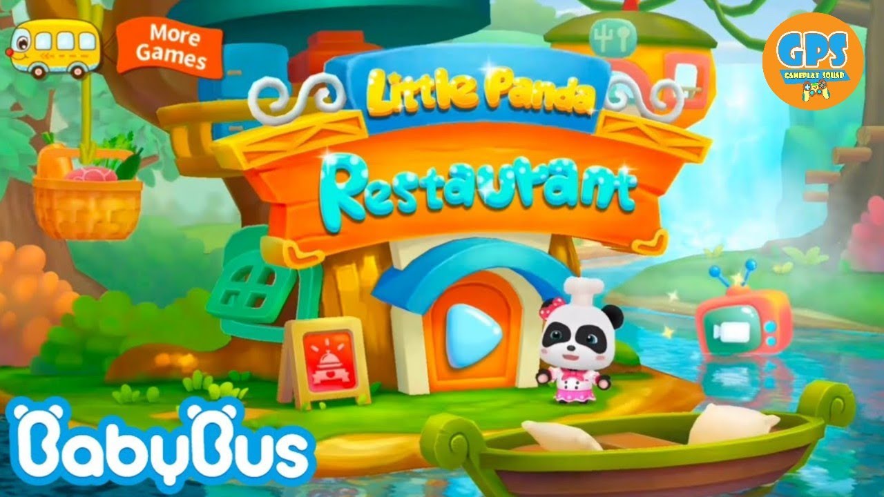 Little Panda Restaurant | Baby Panda Cooking Game | BabyBus Educational ...
