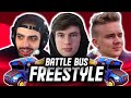 NRG Musty, JZR & Sizz Freestyle with Battle Bus | Musty Moiments Ep. 2