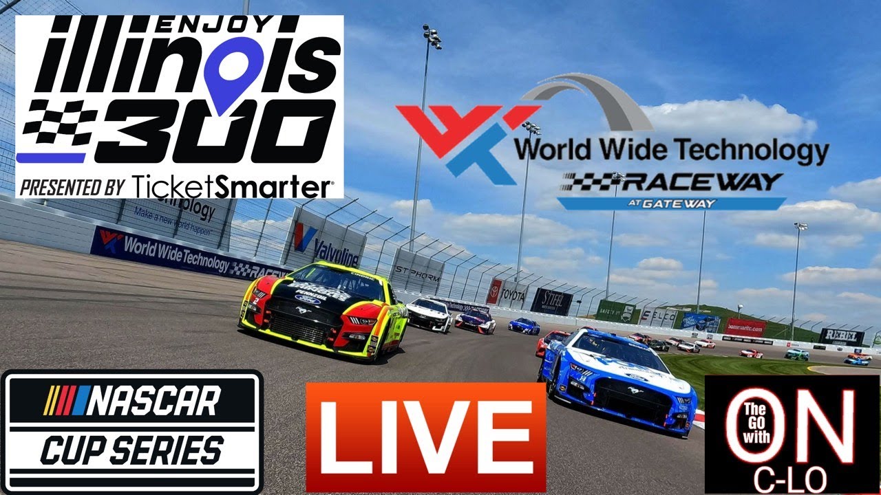 🔴ENJOY ILLINOIS 300 WORLD WIDE TECHNOLOGY RACEWAY LIVE NASCAR CUP RACING NASCAR LIVESTREAM