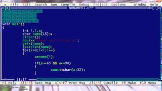 56 C++ LOWER TO UPPER AND UPPER TO LOWER WITHOUT BY PRIYRANJAN PRASAD