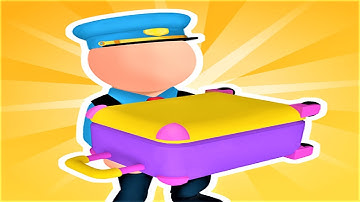 👮 Airport Rush 3D 🧳 GAMEPLAY (Android, iOS)