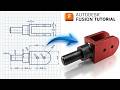 Fusion 360 From Zero | Beginner Step-by-Step Modeling Tutorial #48