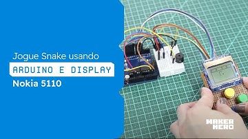 Jogue Snake usando Arduino e Display Nokia 5110