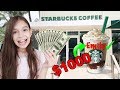 Giving Starbucks Employees $1,000 If They Spell My Name Right! | Emily and Evelyn
