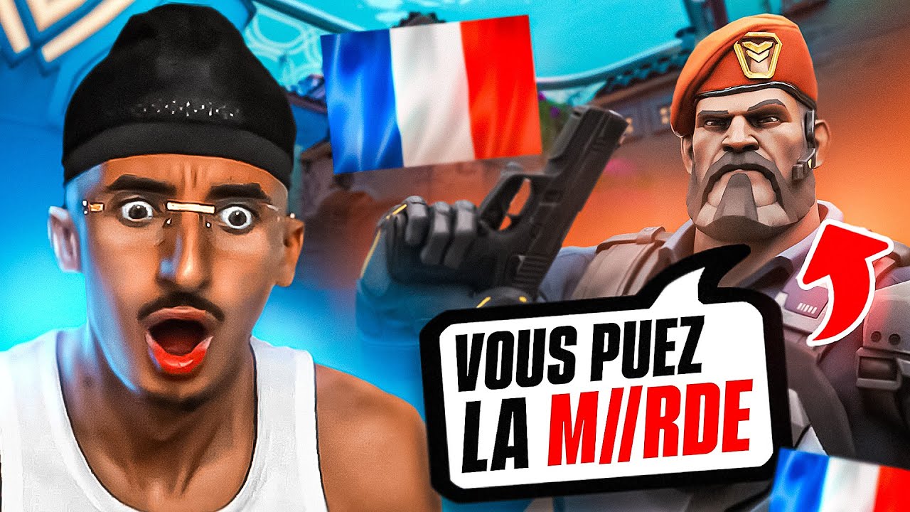 JE M'EMBROUILLE AVEC UN FRANCAIS (IL M'INSULTE CE FOU) 😡