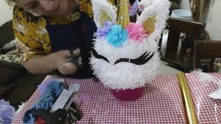 MINIPIÑATA UNICORNIO