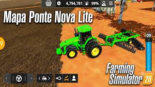 🚜FS20 Mapa Ponte Nova Lite com gráfico e Vários Mods Brasileiros screenshot 1