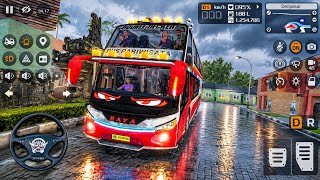 BUS BIMASENA RAYA BAWA FULL PENUMPANG KELILING DENPASAR! | Bus Simulator Indonesia screenshot 4