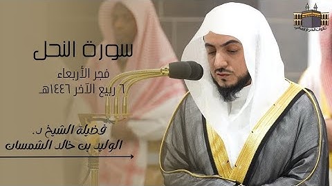 تلاوة هادئة | لفضيلة الشيخ د. الوليد الشمسان | صلاة الفجر من الحرم المكي ٦ ربيع الآخر ١٤٤٦هـ