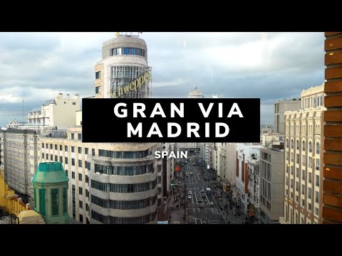 Gran Vía Madrid | Madrid | Spain | Visit Spain | Things to do in Madrid | Holiday to Spain