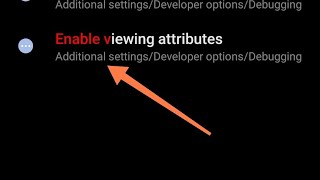 enable viewing attributes setting redmi Note 8, how to on off enable viewing attributes redmi note 8