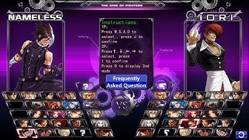 KOF Wing EX 1.1 : Nameless COMBO 38 Hits