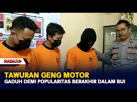 Tawuran Geng Motor, Gaduh Demi Popularitas Berakhir Dalam BUI