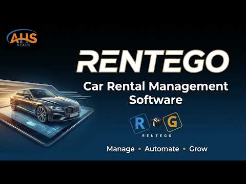 RentEgo | Car Rental Management Software | Digitize Your Rental Business | AHS Nexus