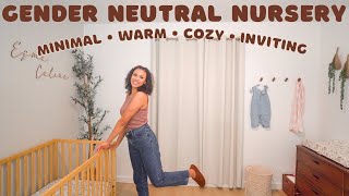Nursery Tour + Styling Tips | minimalist room tour
