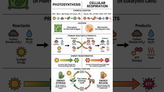 Photosynthesis vs Respiration:The Ultimate Battle! 🌿CBSE/ICSE SCORE FULL MARKS #biology #ncert #neet