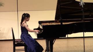 モーツァルト　ソナタ　K.310  第1、第3楽章　Mさん（中1）