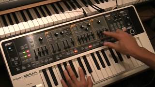 Roland Gaia Tutorial 1 - A BIG Synth Orchestra - Subtractive Synthesis