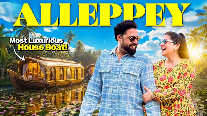 Most Luxurious Houseboat in Alleppey Kerala || Kerala Travel Vlog 2025 || Resty Kamboj || Neha Bagga thumbnail