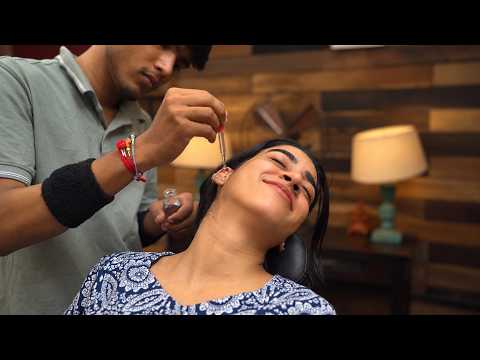 Most Relaxing Ear Cleaning Session ASMR | The Quiet Barbershop.
