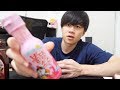 パソコンとプレゼントを開封します