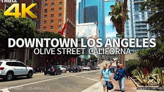 Los angeles - olive street, downtown angeles, california, usa, travel,
4k uhd