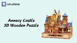 Annecy Castle 3D Wooden Puzzle | A Magical DIY Medieval Castle World | Rofuntime
