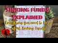 SINKING FUNDS EXPLAINED | SINKING FUNDS FOR BEGINNERS EVERYTHING YOU NEED TO KNOW ABOUT SINKING FUND