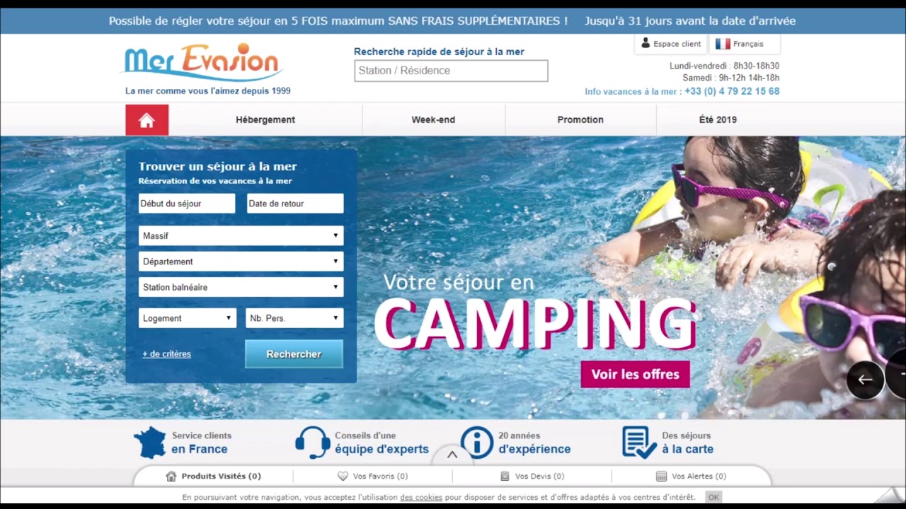Code promo Mer Evasion vérifié en vidéo YouTube