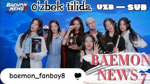 [BAEMON NEWS 7] BABYMONSTER FANDOM NAME RELEASE | UZB-SUB