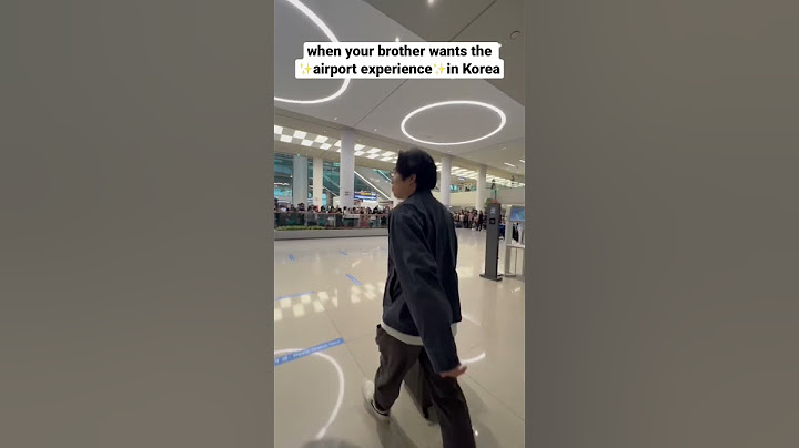 The Airport Experience in Korea
