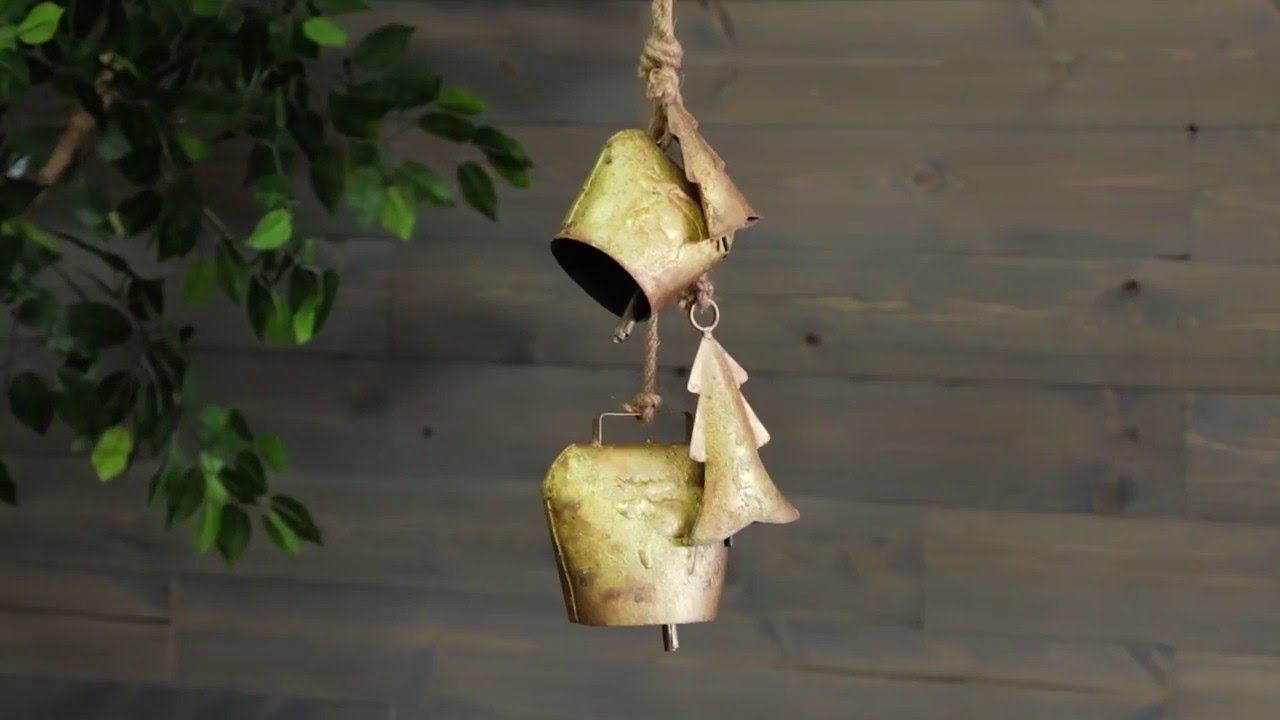 Hanging Outdoor Garden Bells (3239004) from Cape Craftsmen YouTube
