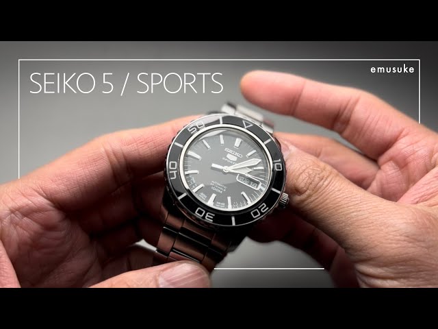 腕時計】セイコー5【SEIKO 5 SPORTS / SNZH55J1 / 海外モデル逆輸入品