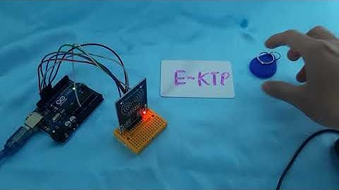 UAS Mekatronika Kunci Pintu Otomatis Dengan E-KTP Berbasis Arduino David Hansen Gouwin (4318210038)