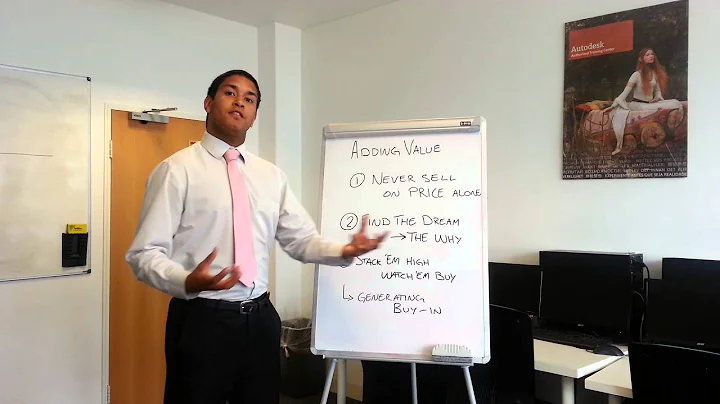 How to sell by adding value