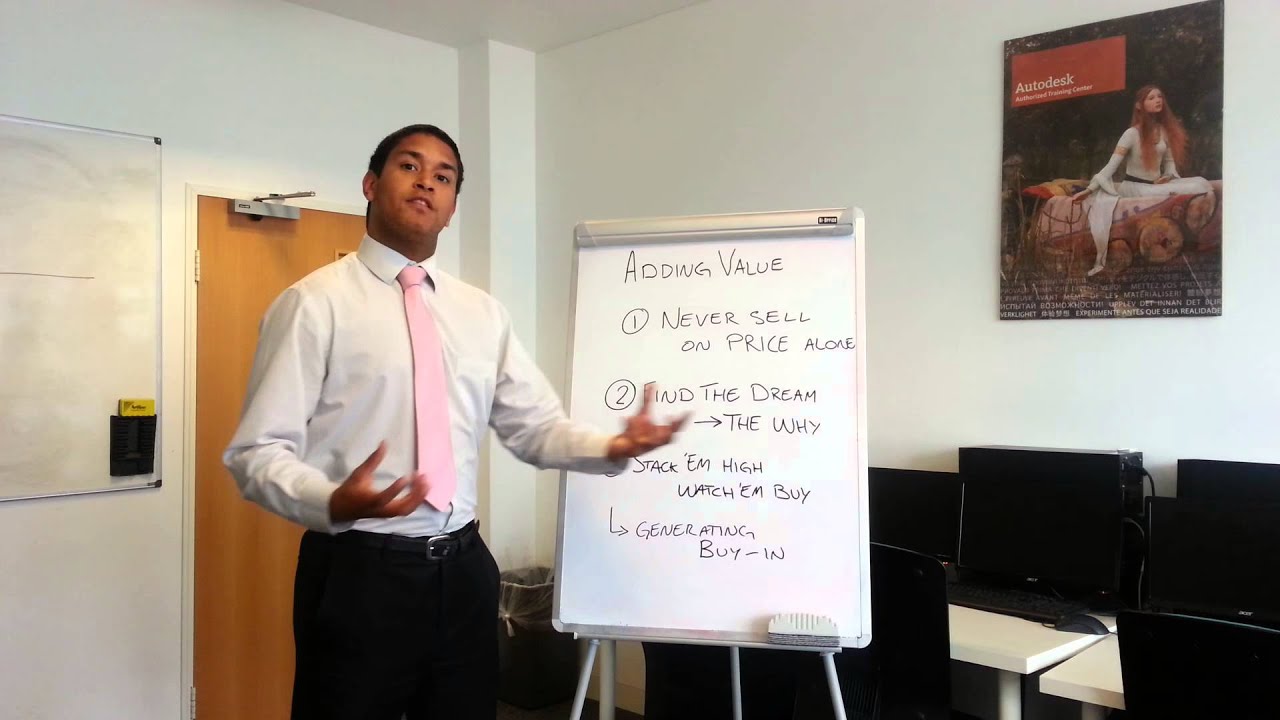 How to sell by adding value - YouTube