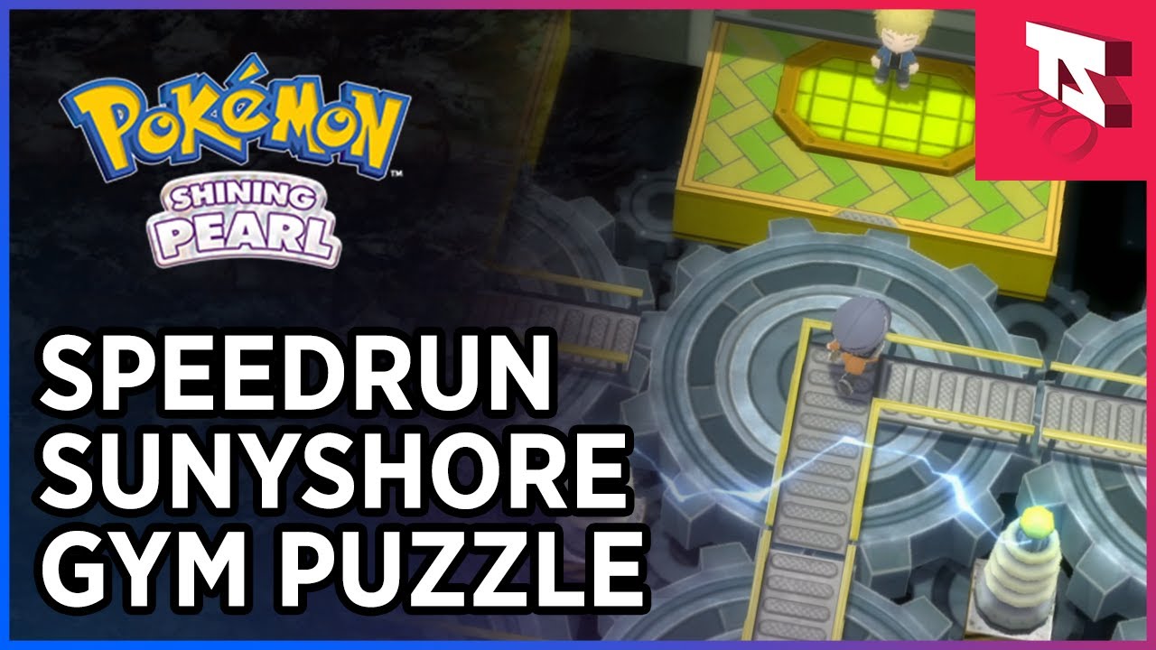 Sunyshore Gym Puzzle Under 2 Minutes in Pokemon Brilliant Diamond and