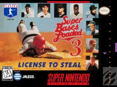 Super Bases Loaded 3: License to Steal (Super Nintendo) - Montreal Expos vs San Francisco Giants