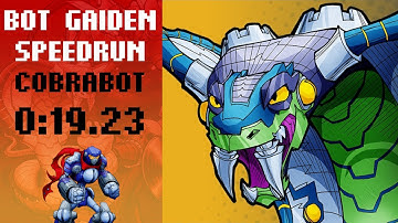 Bot Gaiden | Level 3: Cobrabot Speedrun (Casual) 0:19.23