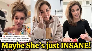 White woman gets sued by a Hotel for $1,000,000 for using coffee maker to wash her panties 