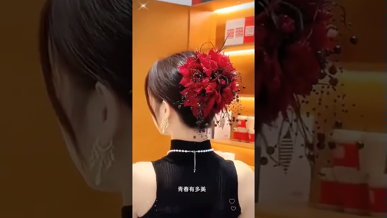 French Floral Hair Band