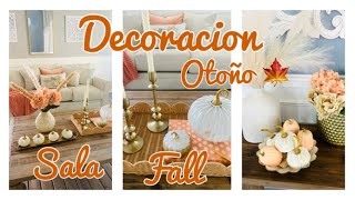 NUEVA DECORACION DE OTOÑO /PARA LA SALA FALL DECOR IDEAS