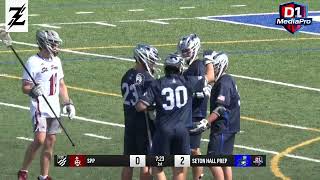 NJSIAA Non Public Lacrosse - Seton Hall Prep vs Saint Peters Prep - 2nd Round