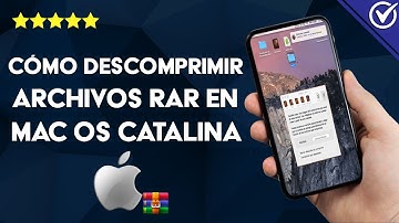 ¿Cómo descomprimir archivos RAR en MAC OS CATALINA? | Programas gratuitos